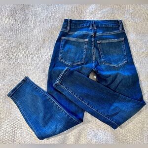 👍🏻 Good American Good Legs Crop Denim Jeans 27 4